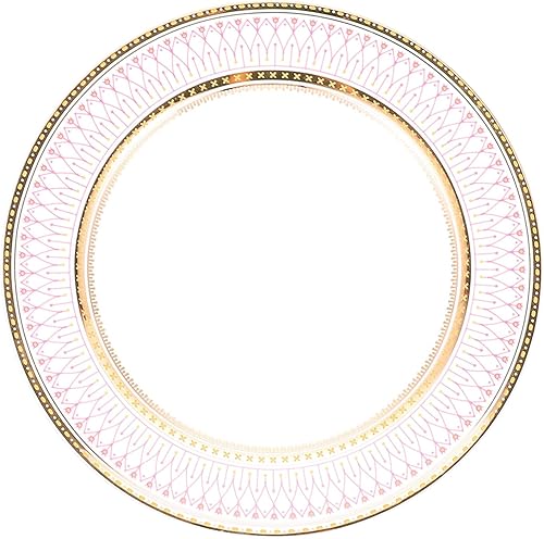 NOLITOY Plato de comida, bandeja de aperitivos de 10 pulgadas, plato de postre de frutas, plato de aperitivos para cocinas de fiesta (rosa)