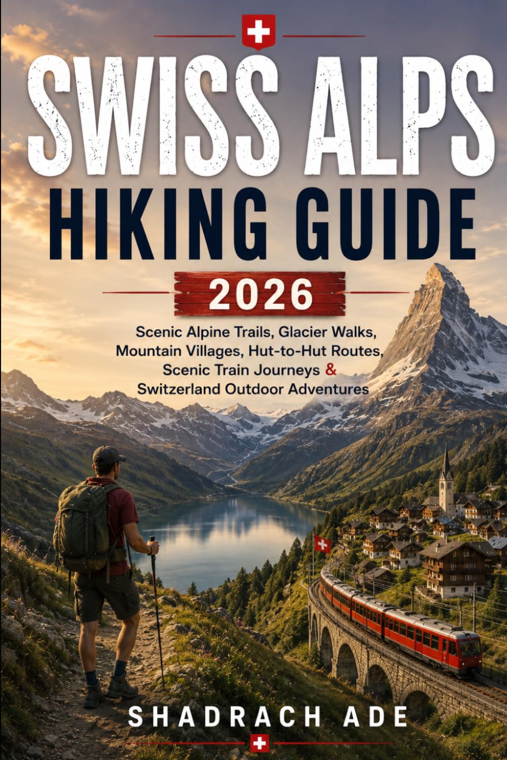 SWISS ALPS HIKING GUIDE 2026: Scenic Alpine Trails, Glacier Walks, Mountain Villages, Hut-to-Hut Routes, Scenic Train Journeys & Switzerland Outdoor Adventures (Global Adventure Trails Collection)