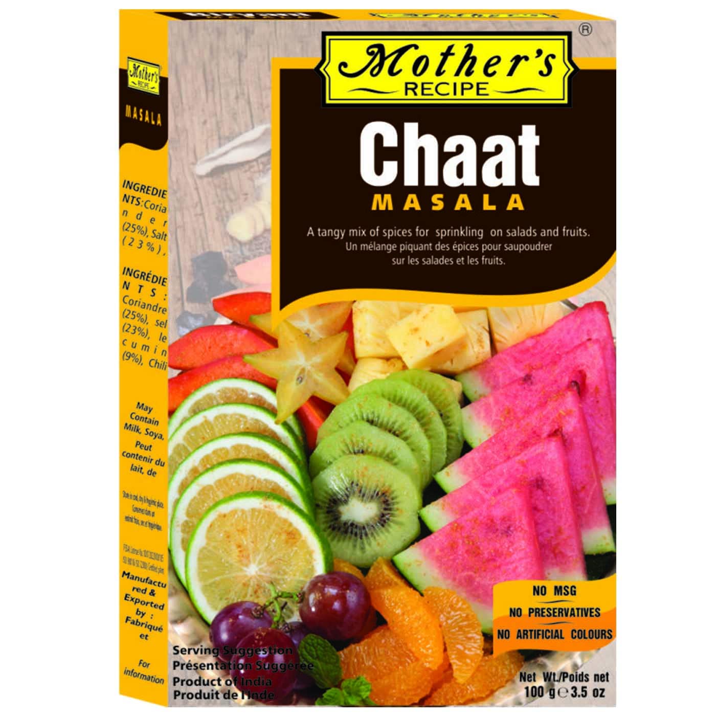 Mother'S Recipe Chaat Masala 100G