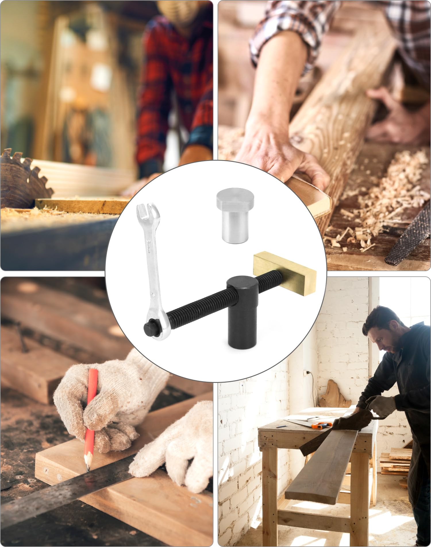 Support Piher Pour Plaque Perforée MiniQuick 19 Et 20 – Accessoire Essentiel Établi Menuisier