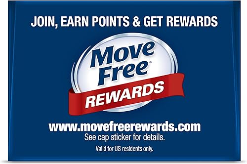 Miniatura 10 de Suplemento Move Free ultra triple acción suplemento para las articulaciones con colágeno tipo II, ácido hialurónico y boro para articulaciones