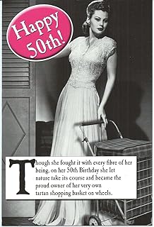 50th Birthday Card For Her, Funny 50th Birthday Card For Her, Owner, 50th Birthday, Greetings Card, 159x235mm