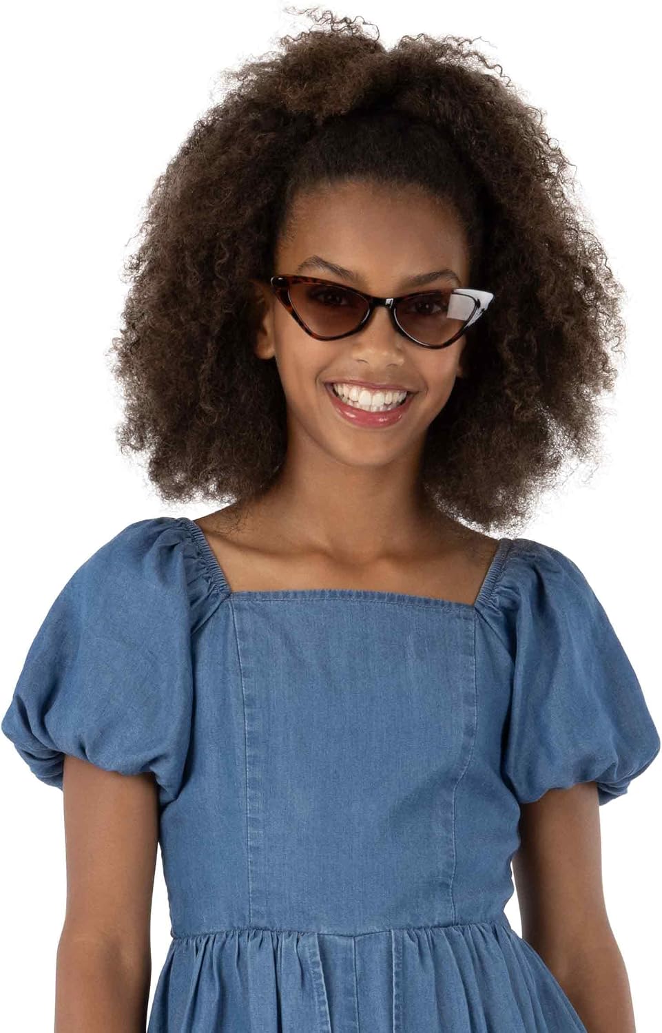 Speechless Girls' Puff Sleeve Skirted Romper