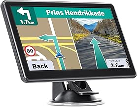 GPS Navigator for Car Truck RV, 7 Inch GPS Navigation System, 2025 Map with Voice Guidance, Speed Alert, Red Light Warnin...