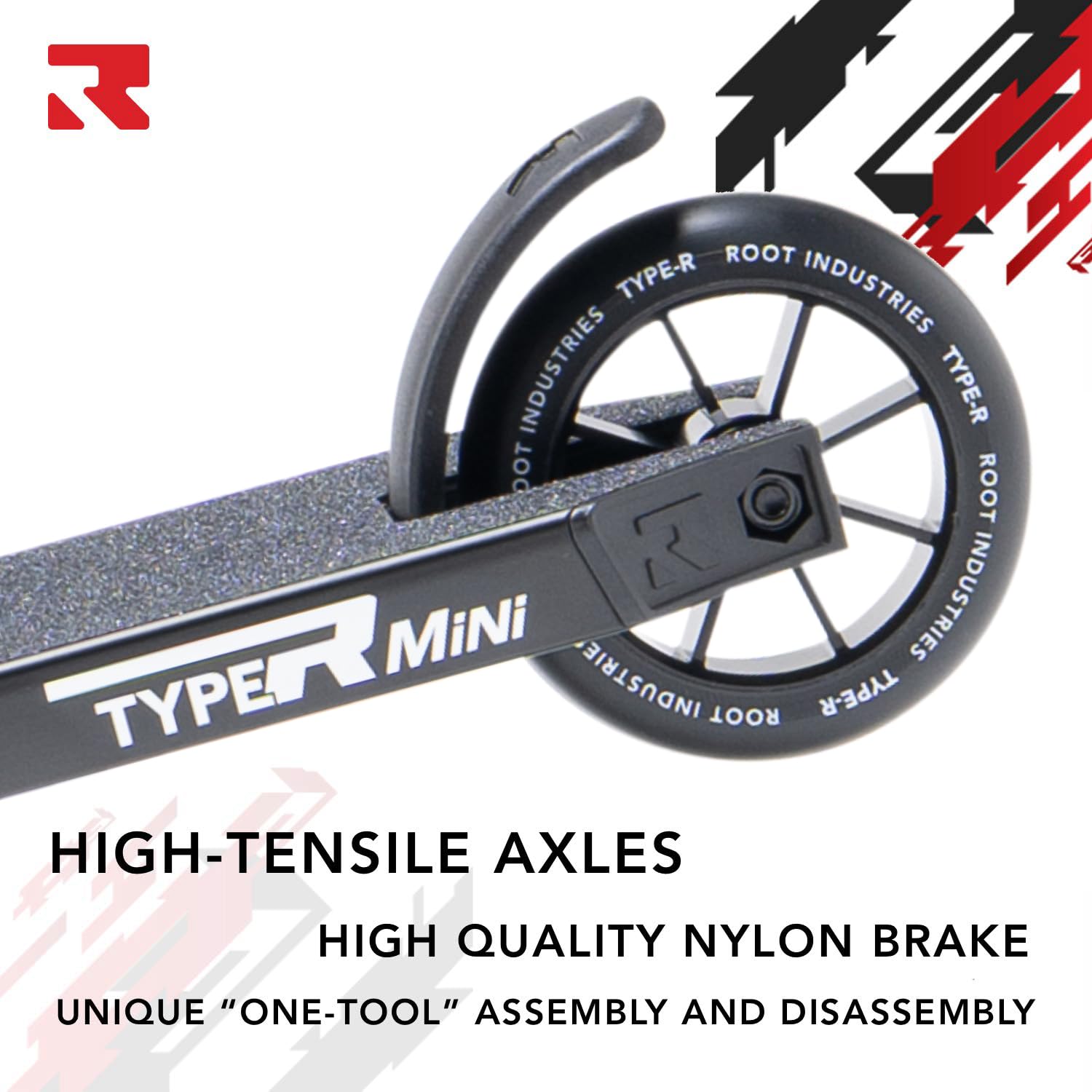 Type R Mini Professional Scooter - Pro Scooters for Small Kids - Short Scooter Deck and Handlebars 110mm Pro Scooter Wheels - Awesome Colors - Ready 2 Ride Trick Scooter product thumbnail 8