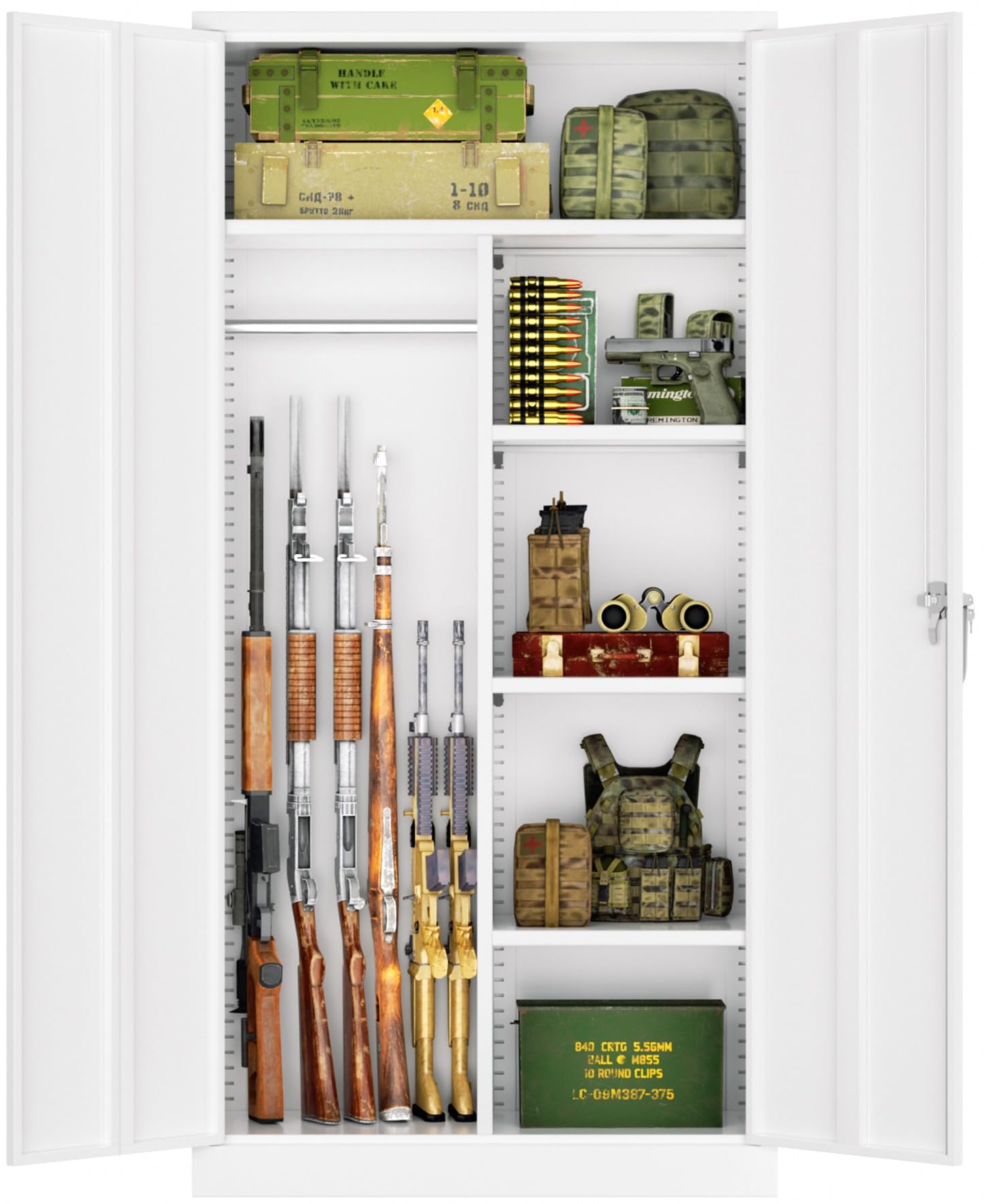 Snapklik.com : INTERGREAT Gun Safe, 72 H Gun Safe For Rifle And Pistols ...