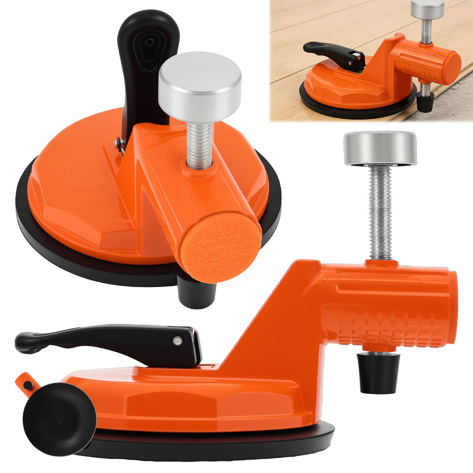 2 Pcs Adjustable Height Setter Countertop Leveling Lool with Heavy-Duty Suction Cups Countertop & Flooring Alignment Tool for Tile Floors Gap Fix and Seam Leveling