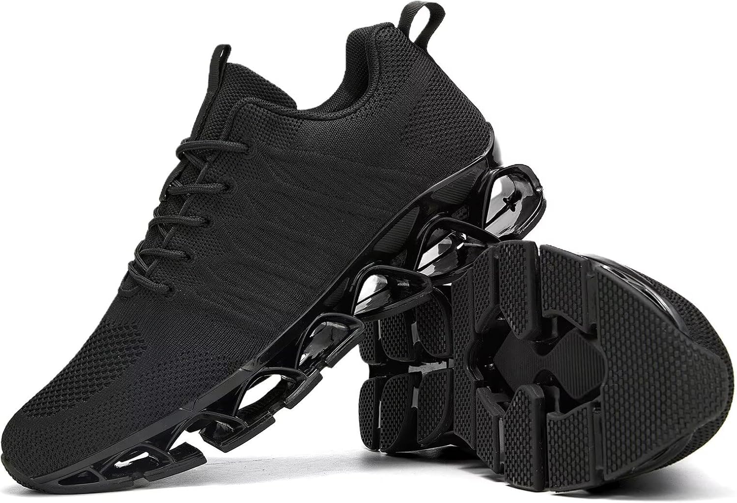 Mens Running Walking Shoes Lace-up Blade Tennis Casual Fashion Sneakers Comfort Non Slip Work Sport Athletic Trainers - Image 7