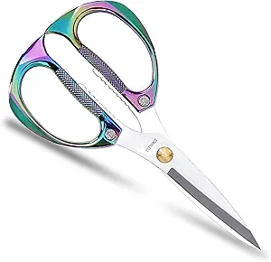 Kitchen Scissors All Purpose Heavy Duty Kitchen Shears for Food, Meat, Poultry, vegetable, Herbs| 7.5inches Utility Scissors for Cooking, Office, Fabric
