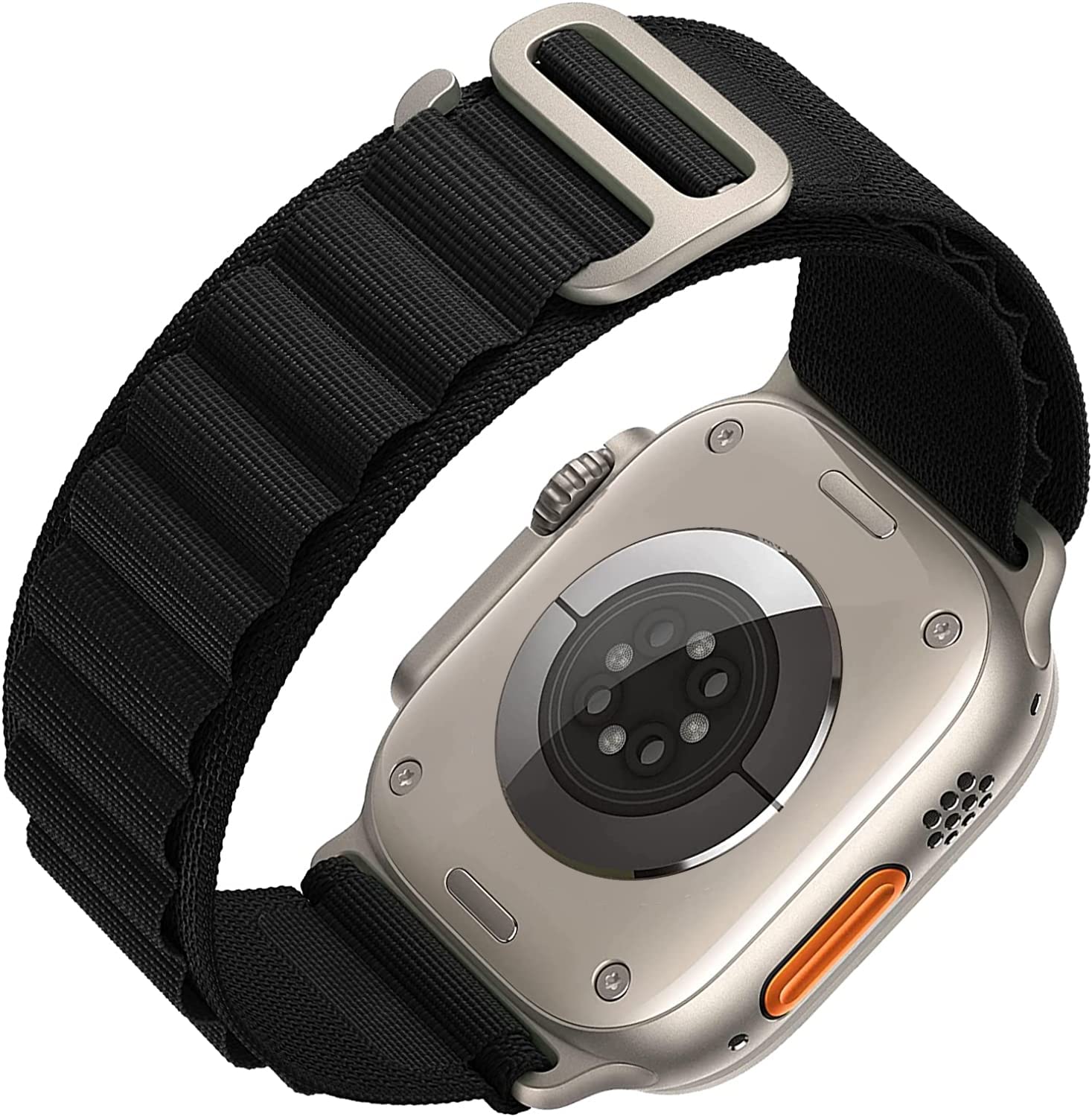 TXOR Rugged Alpine Loop Band Strap for Smart Watches 42/44/45/46/49 mm with Metal G Hook, Green Color (Black) (B0BZCGWDX1) Amazon Price History, Amazon Price Tracker