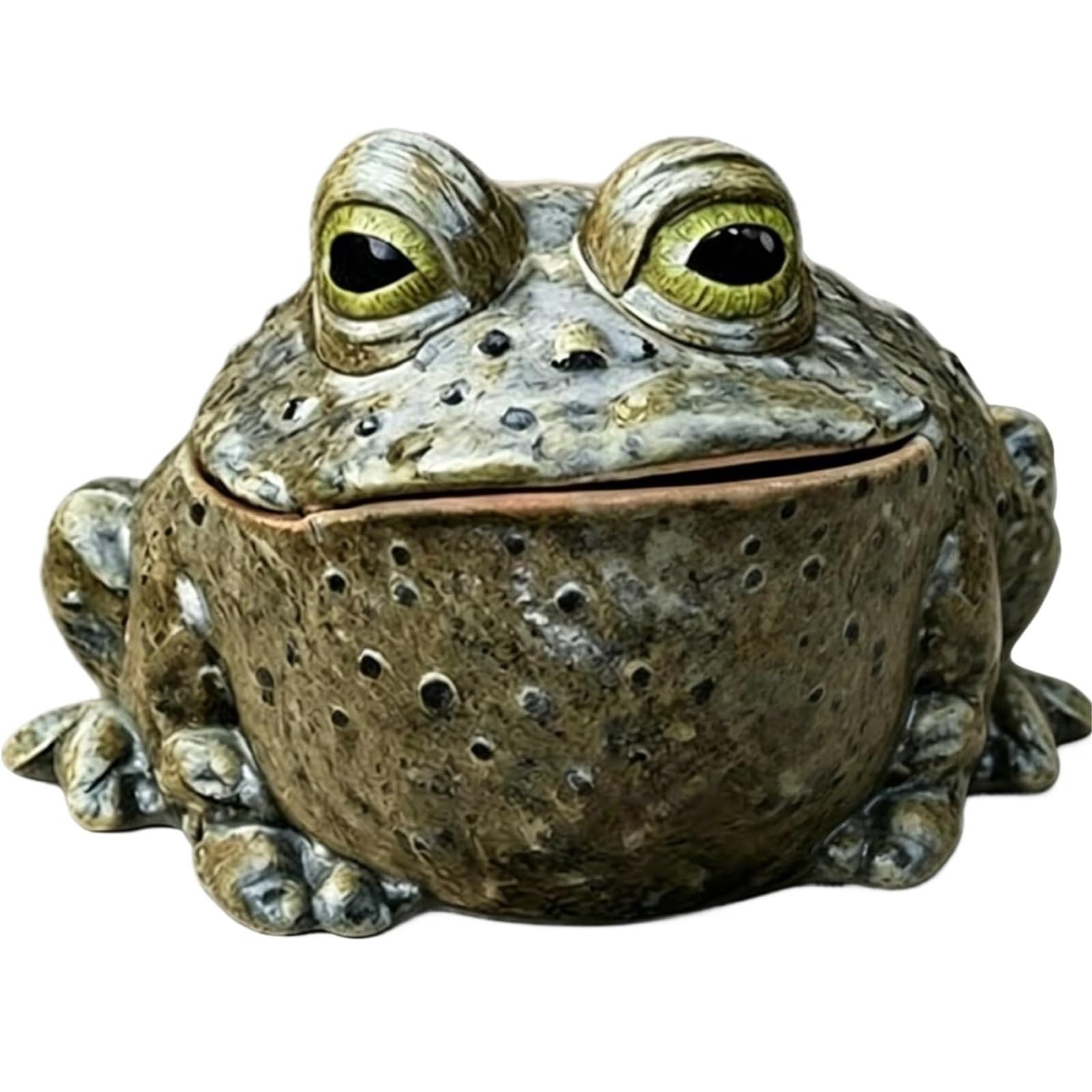 Whimsical Toad Tissue Box Cover Whimsical Toad Tissue Box Cover, Resin Funny Frog Holder Dispenser