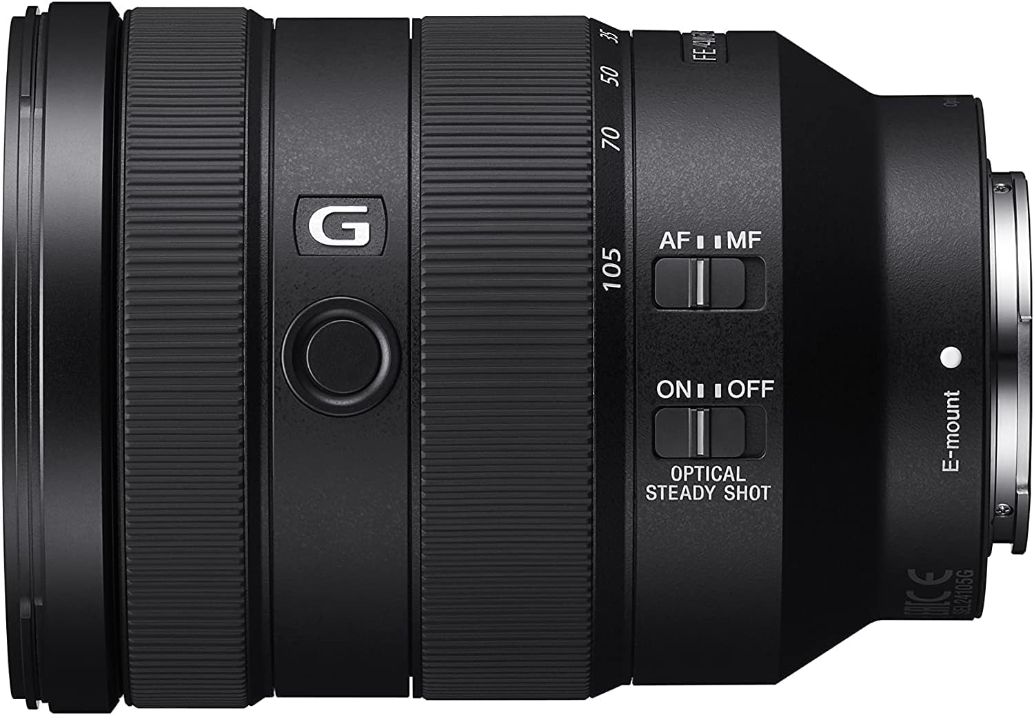 Sony FE 24-105mm f4 G OSS Full Frame Zoom Lens (SEL24105G) Bundle with Backpack + 2 x 64GB SD Card + 77mm 3PC Filter Kit + More | Sony 24-105mm