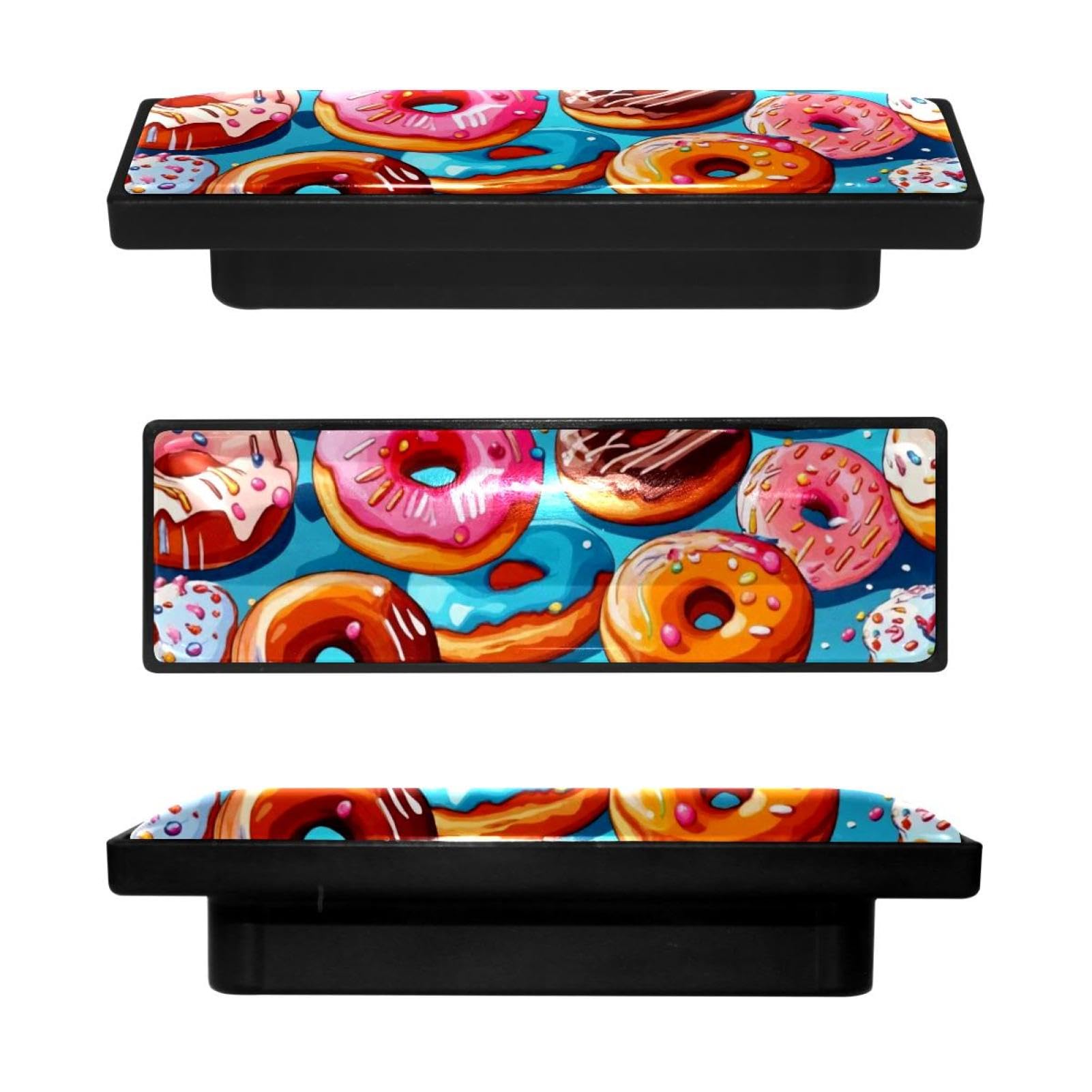 Boutons de placard rectangulaires donuts pour remplacer vos poignées usées