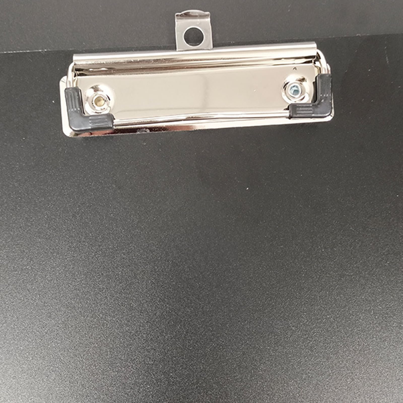 Lot de 3 porte-blocs A3 avec trou, clip de suspension avec pince, planche à écrire en plastique au format A3 paysage, pour bureau, école ou restaurant (noir)