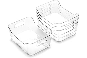 BINO Small Plastic Bins | Multi-Use Small Organizer Set