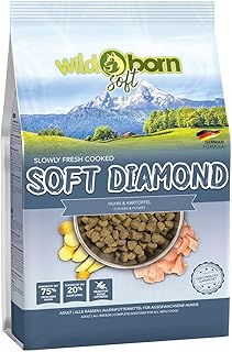 Wildborn Soft Diamond 4 kg Dog Dry Food, 75% Fresh Chicken, Gently Cooked without Extrusion, Grain-Free with Potato, Limited High-Quality Raw Materials, Suitable for All Stages of Life product image