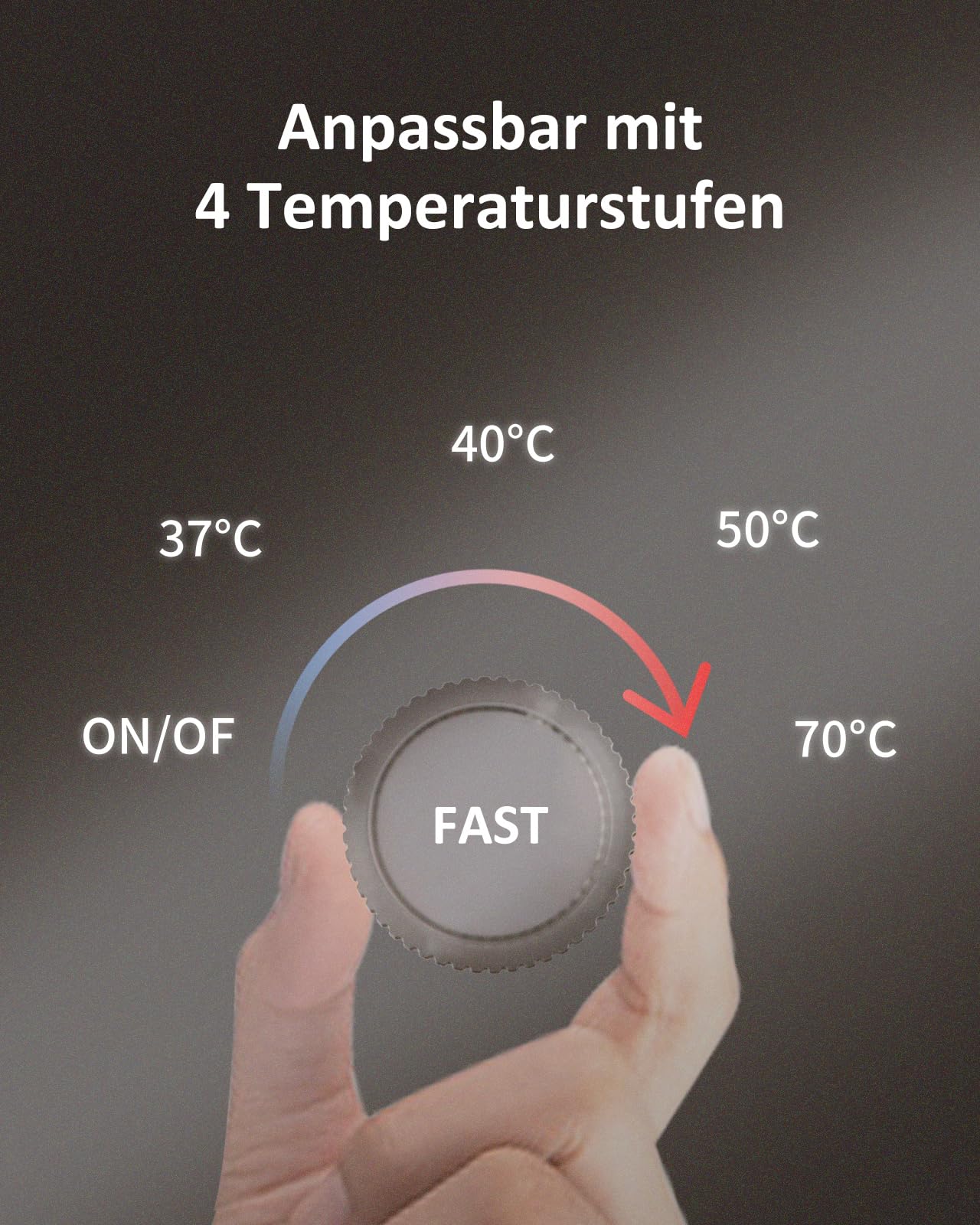 Scaldabiberon per neonati, scaldacollo istantaneo, distributore di acqua per la produzione istantanea di bottiglie di formula, 4 temperature 72H, termostato intelligente, dispenser di acqua calda
