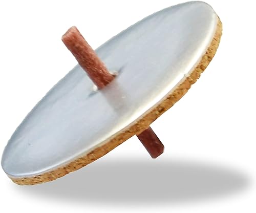 Miniatura 4 de Mechas flotantes redondas  100 unidades (aproximadamente), mechas grandes de algodón y soportes de disco de corcho para tazas de aceite, pinzas