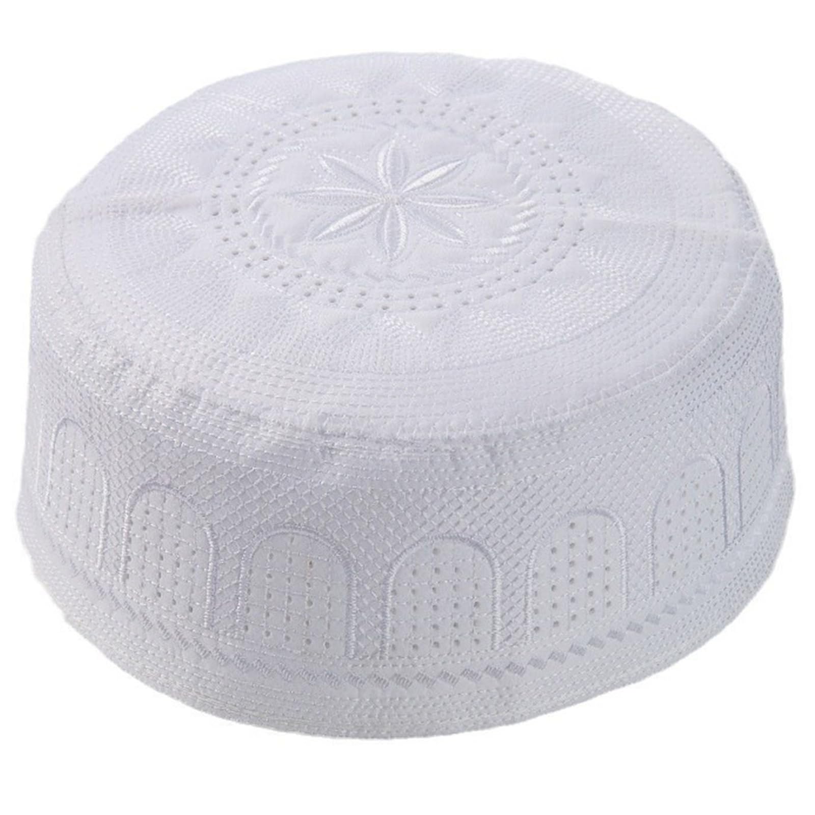 Fazvncv Comfortable Religious Hat Winter Warm Hat Portable Prayer Unisex Knitted Hat for Various Occasion and Social Event