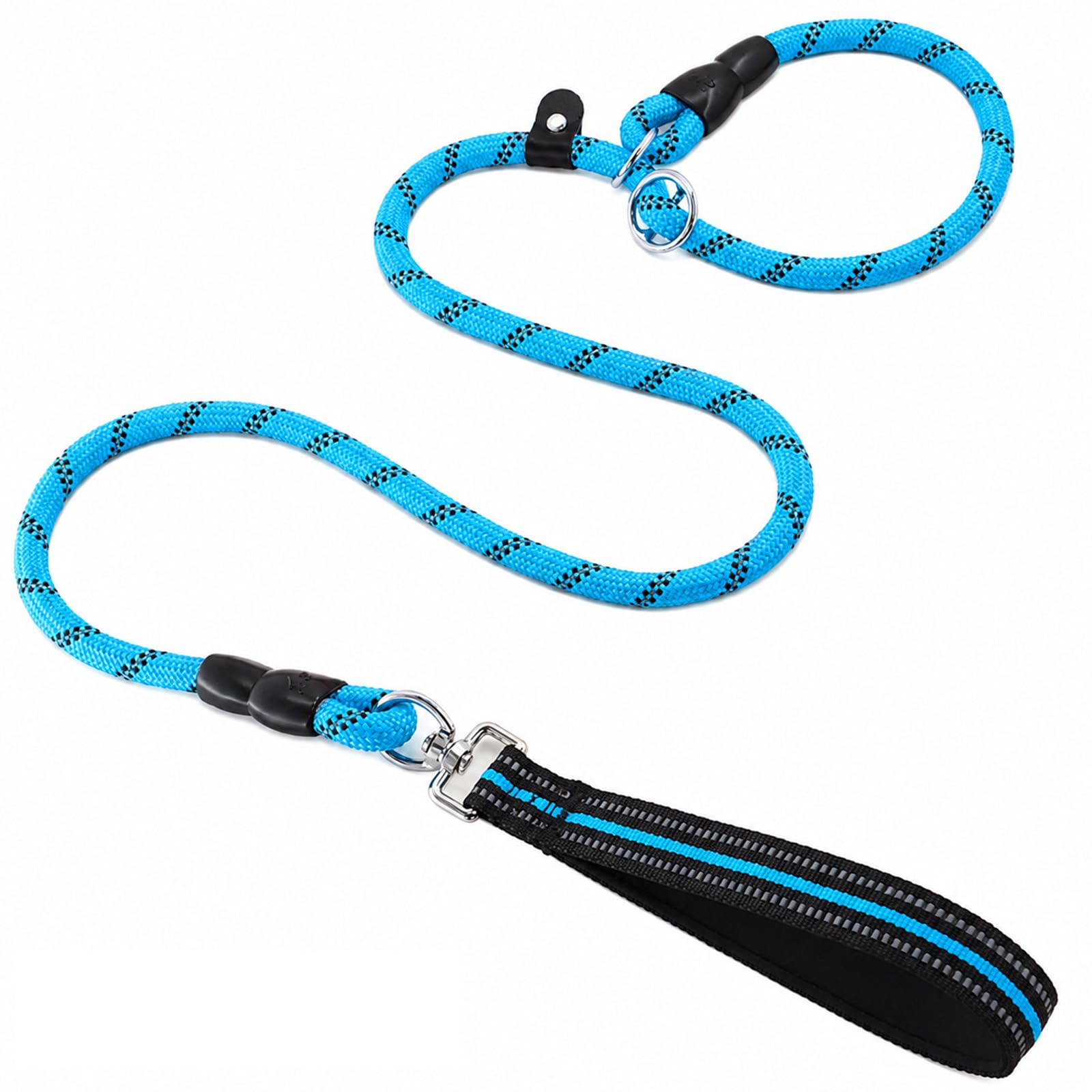 Olcyren Slip Lead for Dogs, Rope Slip Lead, No Pull Training Dog Lead