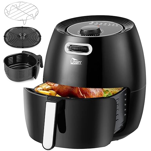 Friggitrice ad Aria Calda 6,5 litri, Uten Air Fryer con