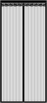 Magnetic Screen Door 27x78in, Screen Doors with Magnets, Snap Shut Automatically, Mesh Screen Door with Magnets, Magnetic Door Screen Curtain, Magnet Screen for Patio Door