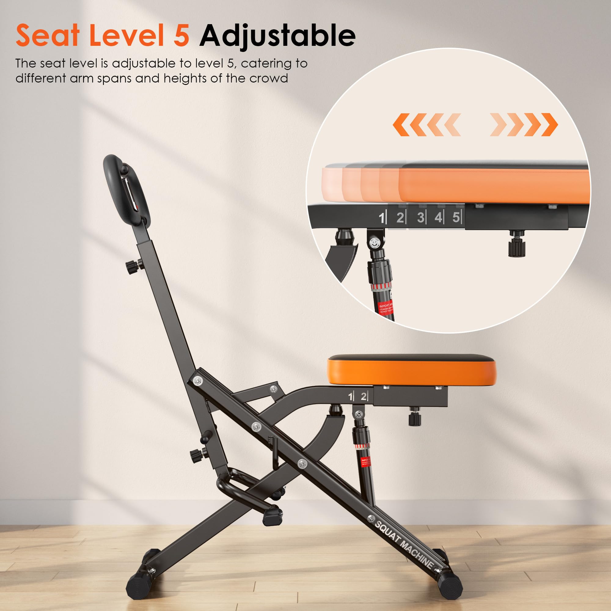 Snapklik.com : Squat Machines Rowing Machine,Full Body Exercise Workout ...