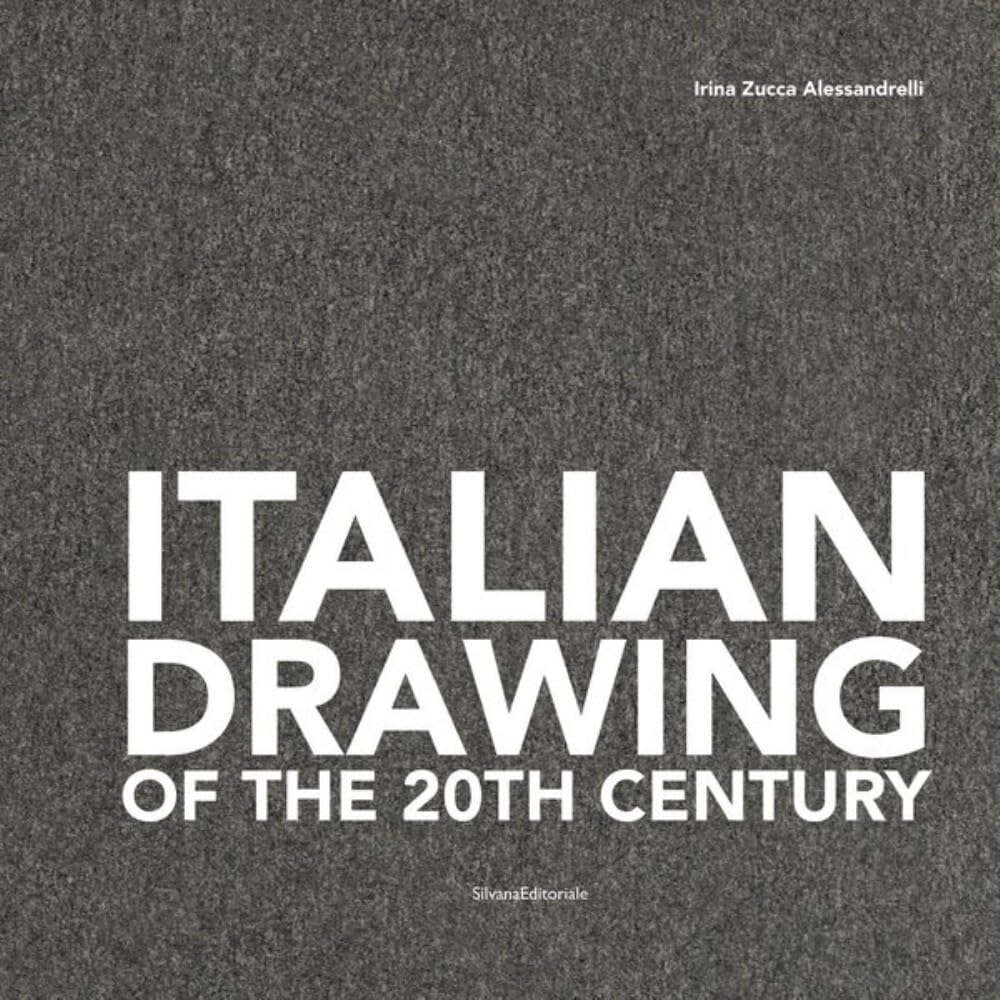 Dessin italien du 20ème siècle livre d'art en anglais pour collectionneurs
