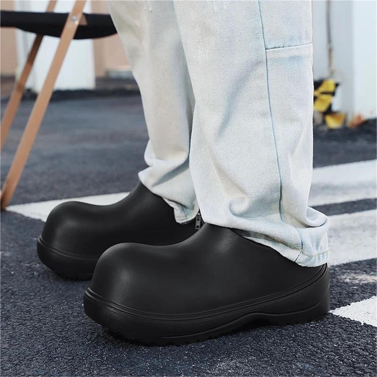 Zuecos De Chef EVA con Plataforma De Suela Gruesa Sin Cordones