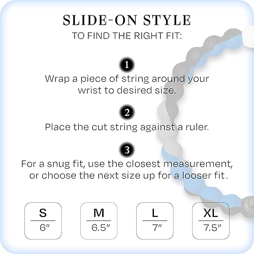 Miniatura 181 de Lokai NFL Football Collection - Pulseras de cuentas para hombres y mujeres, joyería de silicona, pulsera de moda para un ajuste cómodo