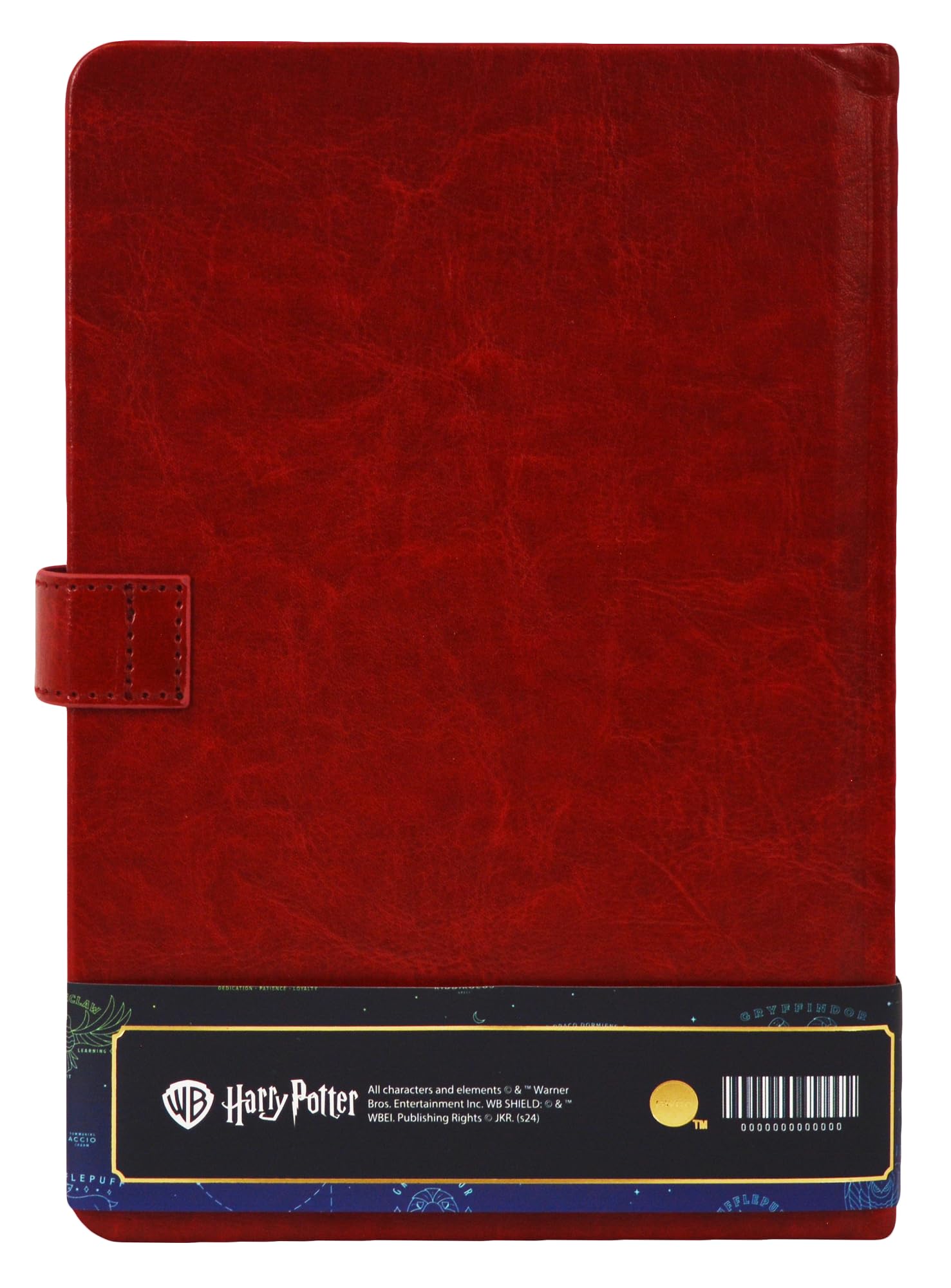 Licensed Harry Potter House notebook journal, parchment paper, house logo, house history, Gold printed house crest logo in front, Hogwarts, Gryffindor, Slytherin, Hufflepuff and Ravenclaw (Gryffindor) - Image 3