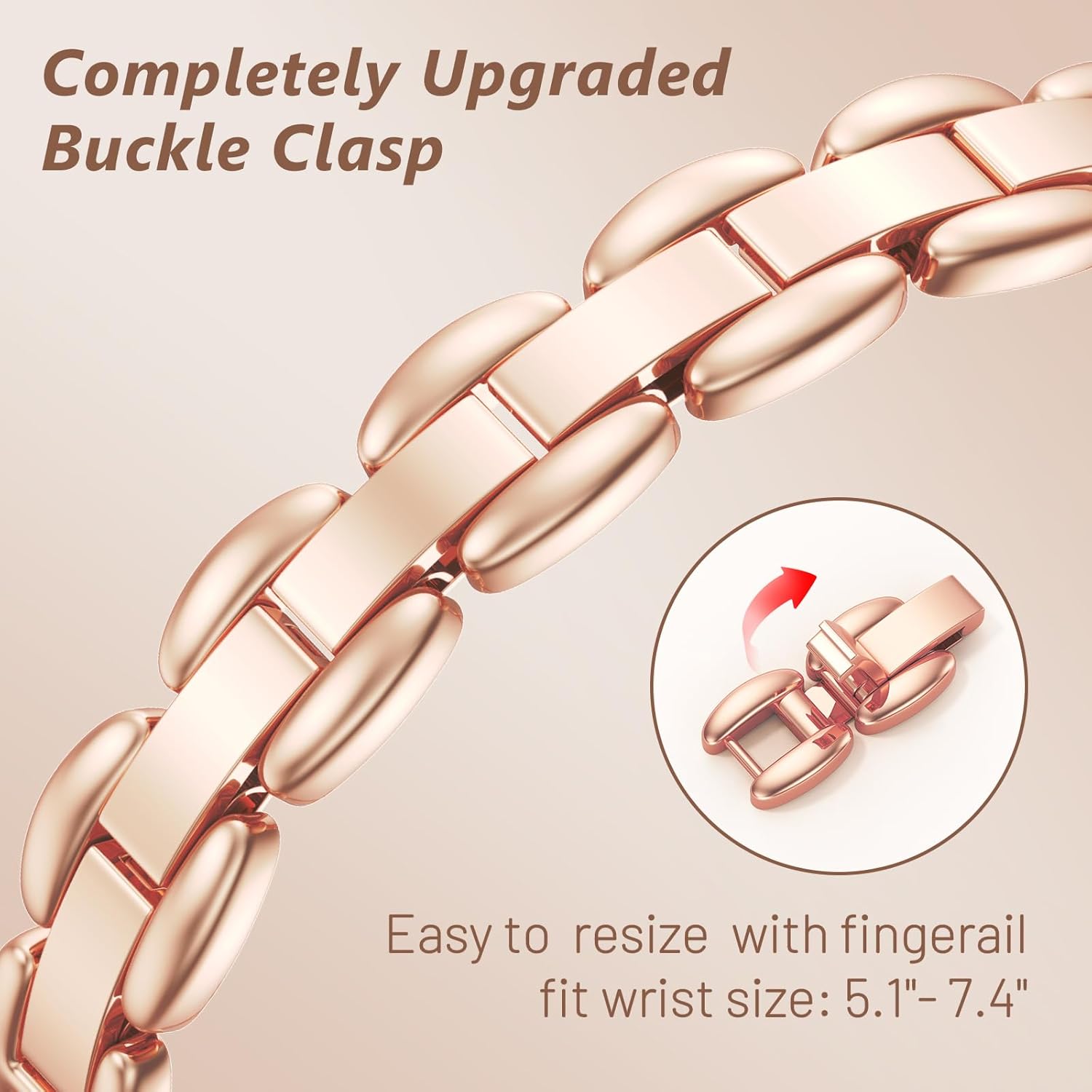 Filoto Bling Band Compatible with Apple Watch 38mm 40mm 41mm 42mm 44mm 45mm 46mm 49mm for Women, Thin Metal Strap Dressy Slim Jewelry Bracelet for iWatch Band Series 11 10 9 8 7 6 5 4 SE 3 2 1 Ultra - Image 3