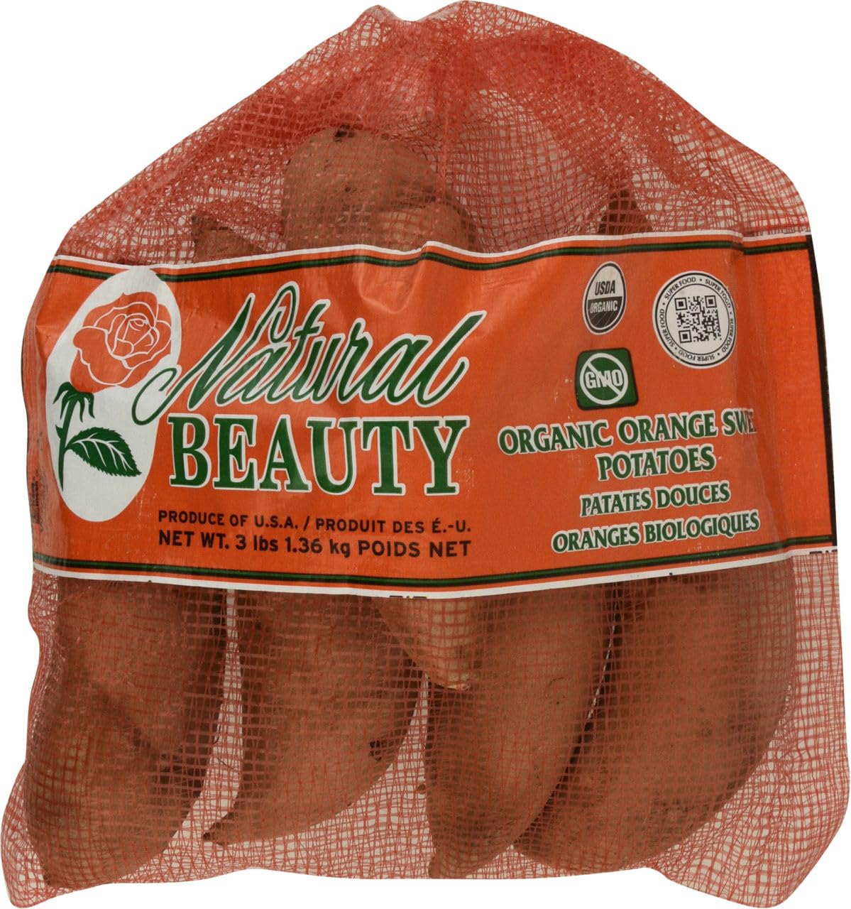 Organic Sweet Potatoes Orange Flesh 3 lb — view 2