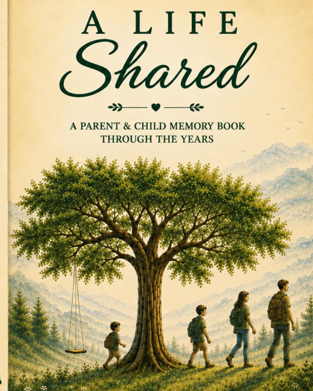 A Life Shared: A Parent & Child Memory Book Through the Years