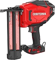 CRAFTSMAN V20 18GA Cordless Brad Nailer - Powerful Battery Tool, No Compressor Needed, Bare Tool (CMCN618B)