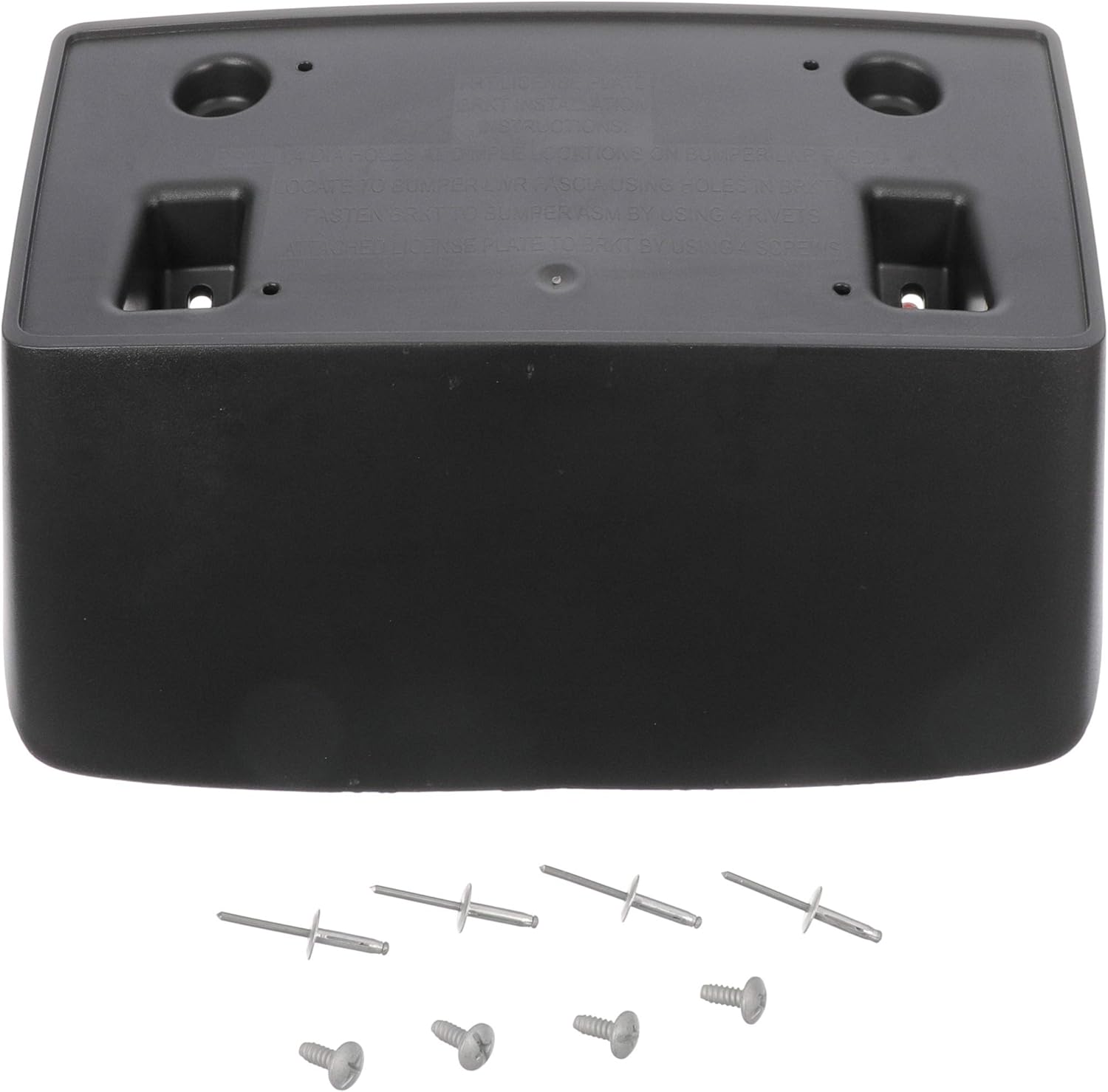 OEM NEW Front Bumper Grille License Plate Bracket 15-17 Silverado HD 22774440