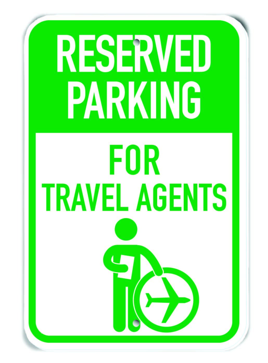 Panneau alu Travel Agent de qualité supérieure pour parking