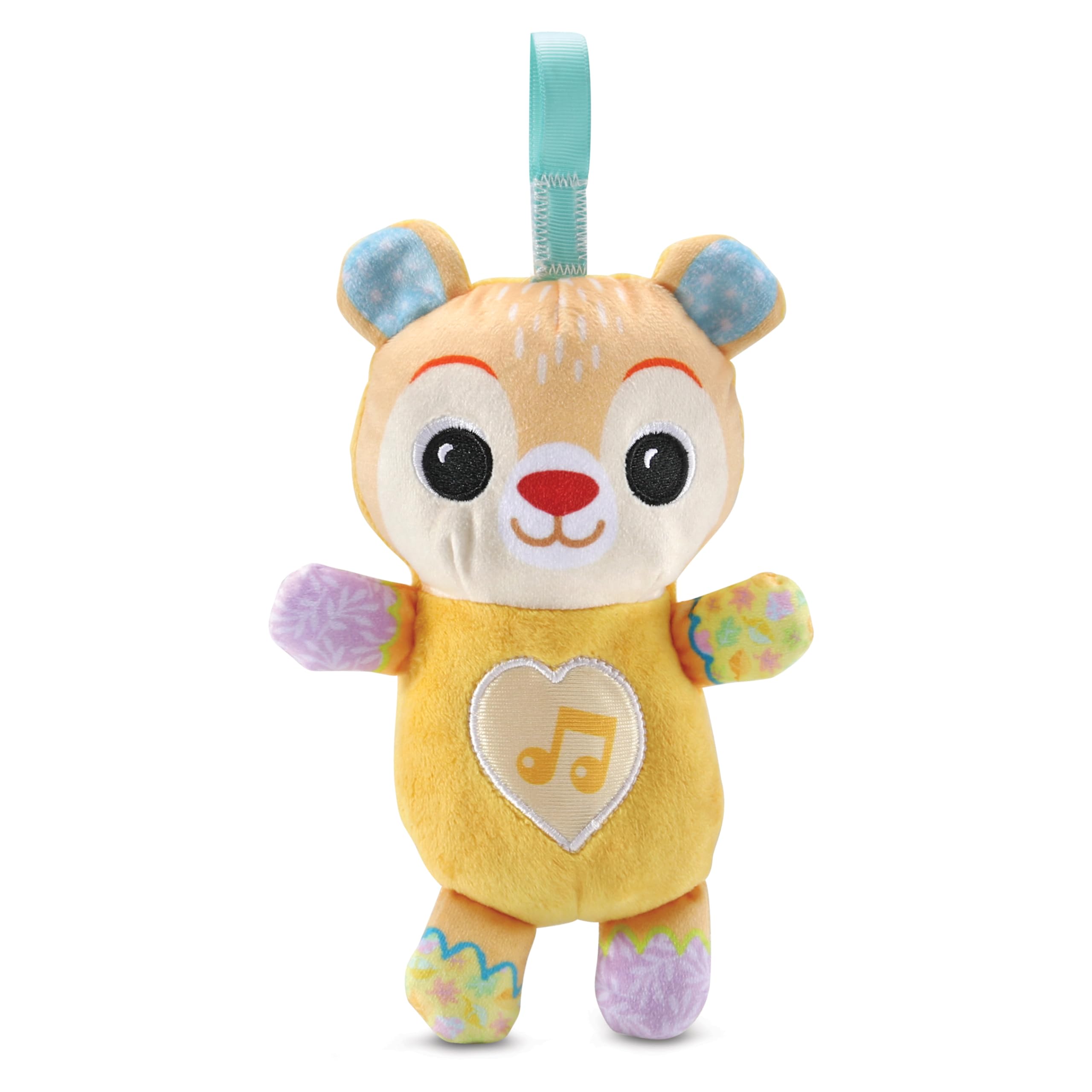 VTech-Baby Gran Libro sensorial El Bosque de Las sorpresas, Libro Grande de Tela, Interactivo, Elementos Móviles, Canciones y Melodías, Osito Separado, Regalo bebés +3 Meses, Versión ESP