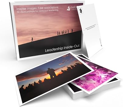 metaFox The deep pictures cards Leadership Inside-Out for Conscious Leadership Development & Team Building Tool | 52 Motivational, Reflection, Affirmation & Coaching Cards for Leadership Training