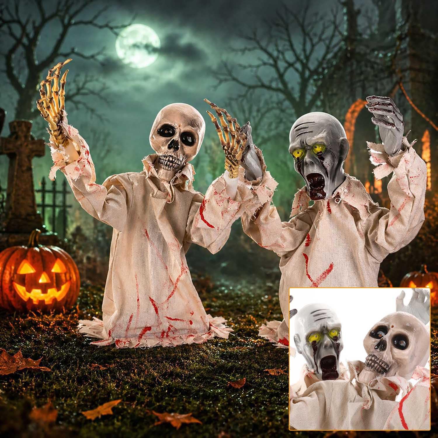 Décoration Animatronic Halloween Extérieur