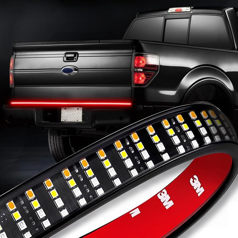 Barra de luz LED traseira para caçamba Niking Auto 152,4 cm, 5 funções, 12 V – 1 unidade