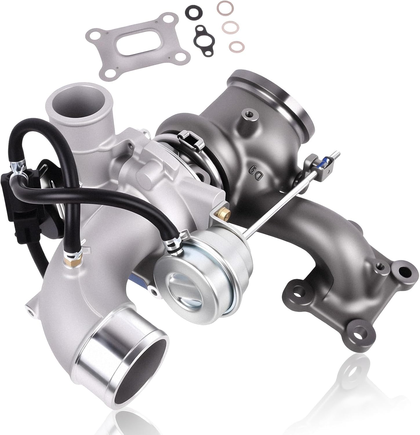53039700286 K03 Turbo Turbocharger Compatible with 2013-2016 Ford Focus Fusion Taurus Escape Lincoln MKZ MKC 2.0L Replace 53039700272 53039700287 53039700368