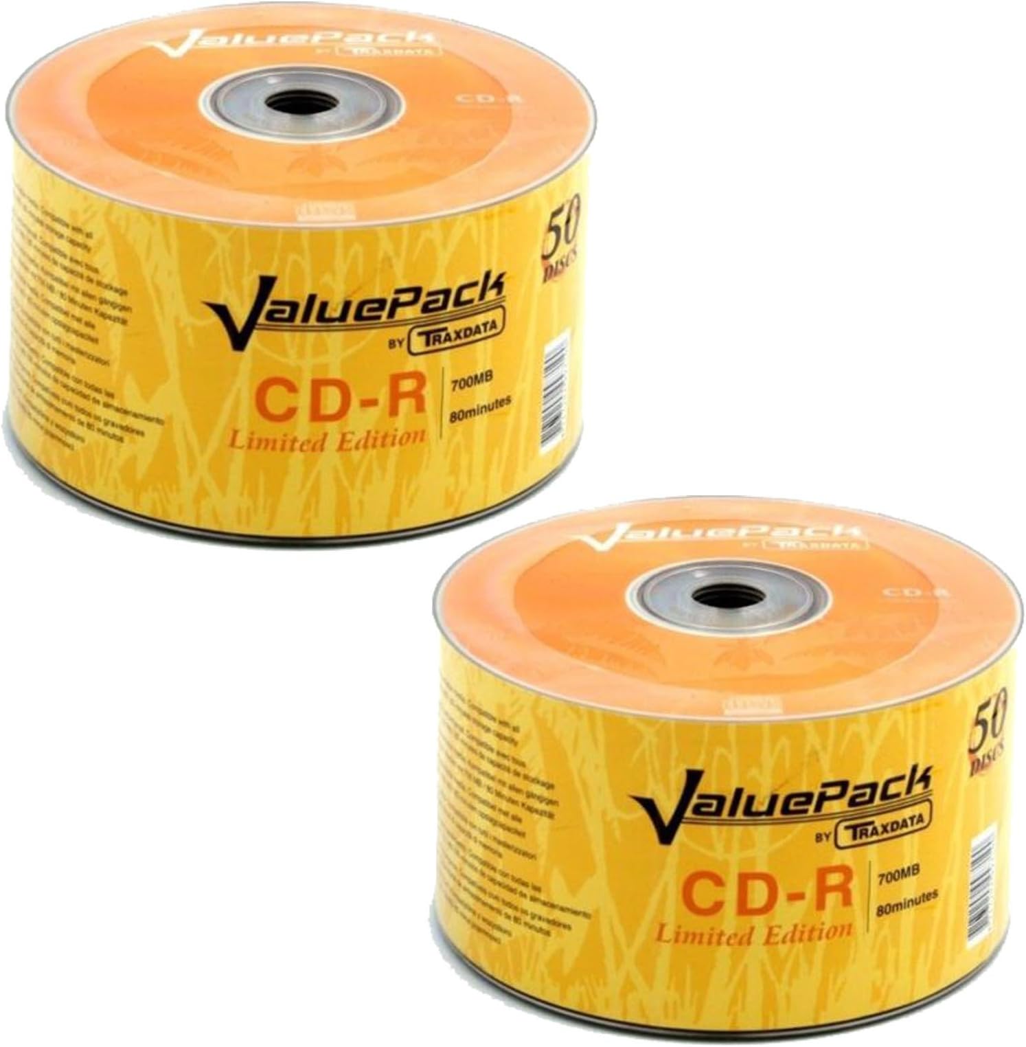 Direct Corporate Design 80 Min 52x 700 MB CD-R with Slim Jewel Case ...