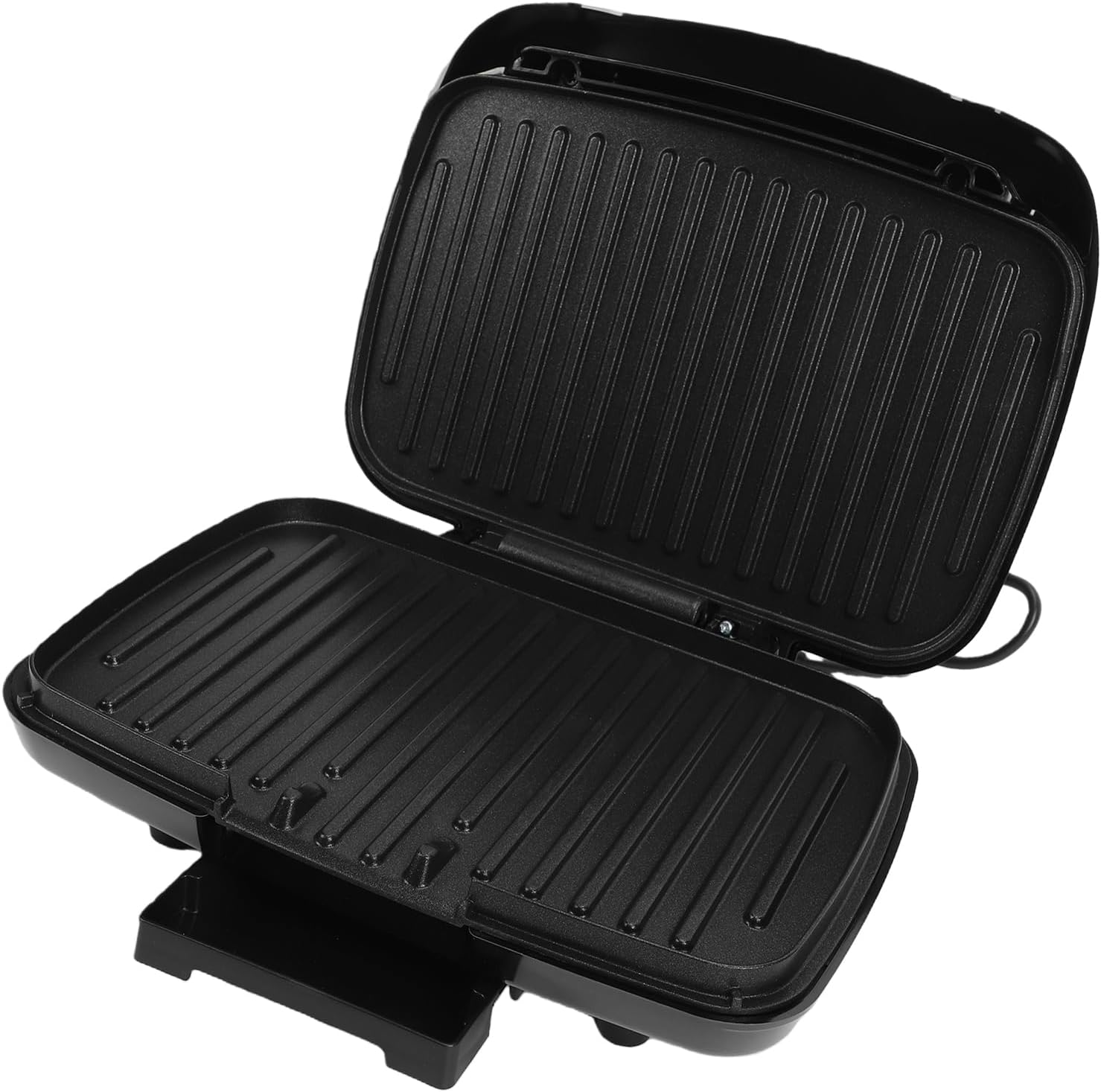 Pssopp Panini Press Grill, Multifunctional Sandwich Press Electric Grill Hamburger Maker for Indoor Outdoor Camping Home Kitchen Breakfast (US Plug)