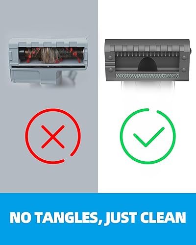 Miniatura 7 de Brigii Aspiradora de pelo para mascotas con herramienta para el cabello antienredos, aspiradora inalámbrica para automóvil, aspiradora de mano de 18