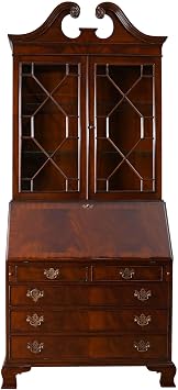 NOF004 Mahogany Secretary Desk