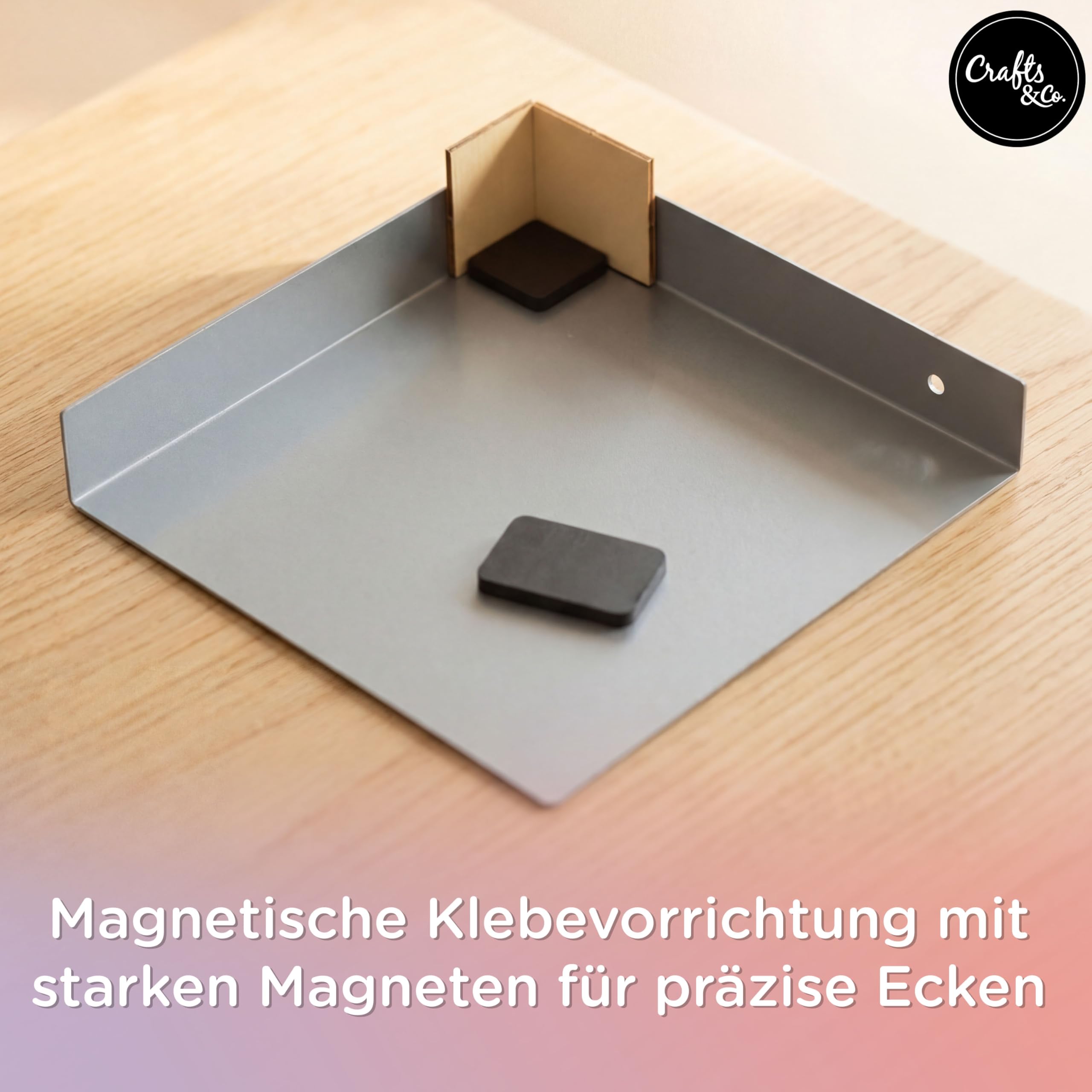 Crafts&Co® Modellbau Werkzeug Set | 17-teiliges Komplettes Set | Für Miniaturhäuser Bausatz | DIY Bastel Sets | Miniatur Zubehör