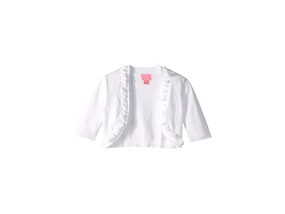 

Lilly Pulitzer Kids Alexandra Cardigan (Toddler/Little Kids/Big Kids) (Resort White) Girl's Sweater