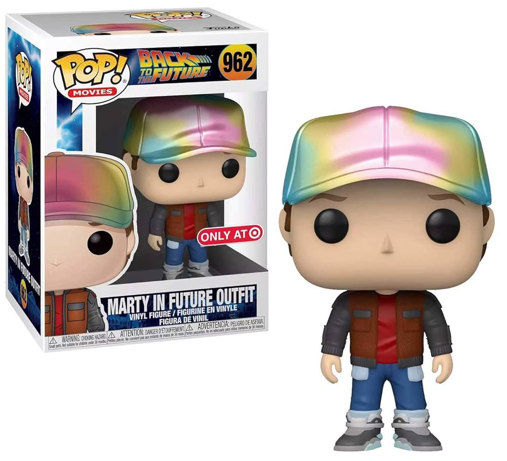 Funko Pop Back to the Future Marty　レア POP Funko Back to The Future 962 Marty in Future Ekskluzywny