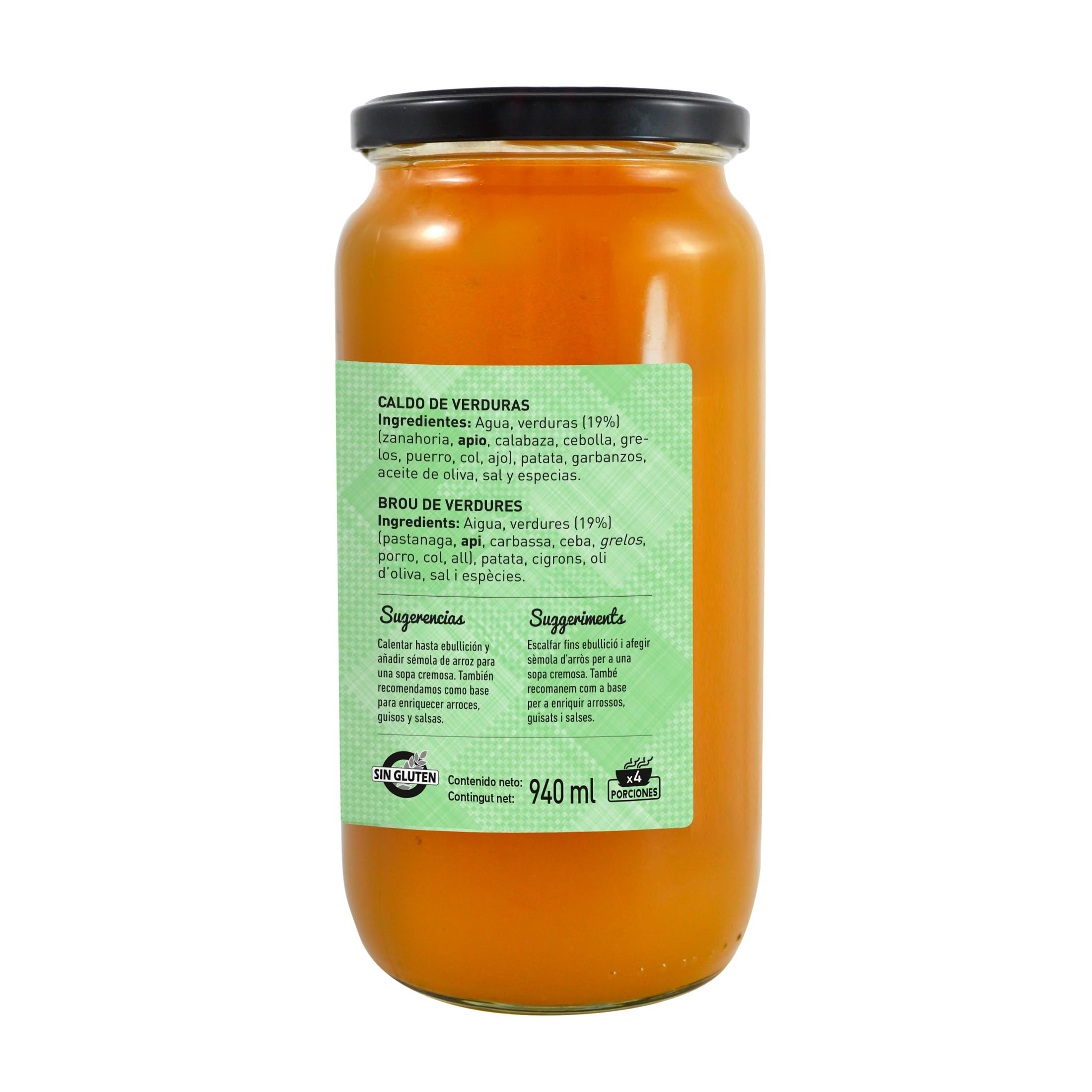 CALDO DE VERDURAS FERRER 940 ml